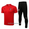 Polo De Entrenamiento AC Milan 2022-23 Roja - Hombre